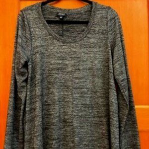 Black Jones NY scooped neck top - Large